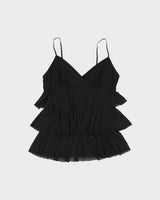 Vintage Y2K 00s La Senza Tiered Spaghetti Strap Cami Top - M