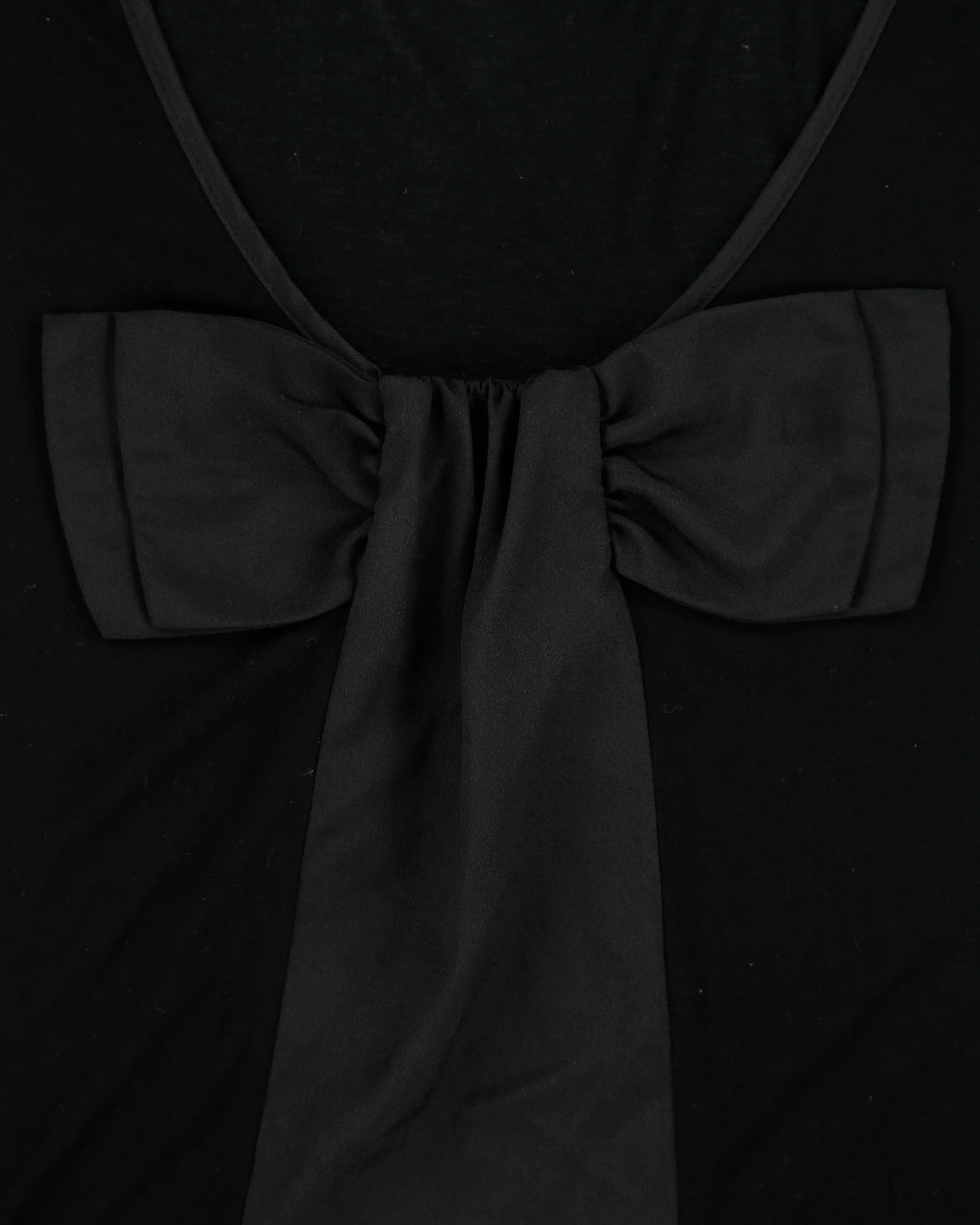 Vintage Y2K 2000s Jacob Oversized Bow Cap Sleeve T-shirt - XS