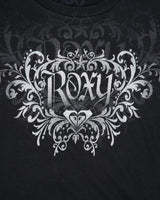 Vintage Y2K 2000s Roxy Graphic Cap Sleeve T-shirt - XS