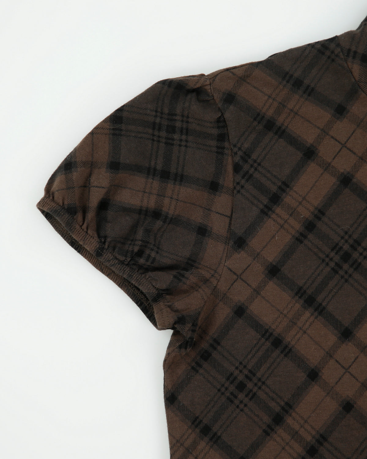 Vintage Y2K 2000s Ricki's Checked High Neck Top - S