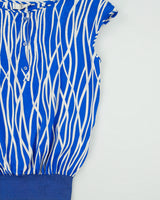 Vintage 1980s Valentino Miss V Shoulder Pad Silk Blouse - M