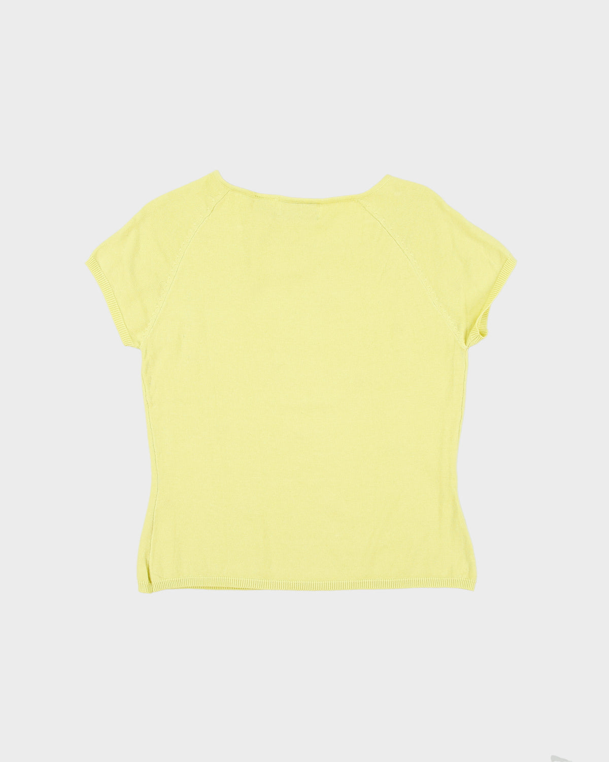 DSWT 1990s Jessica Floral Short Sleeve Knit Top - M