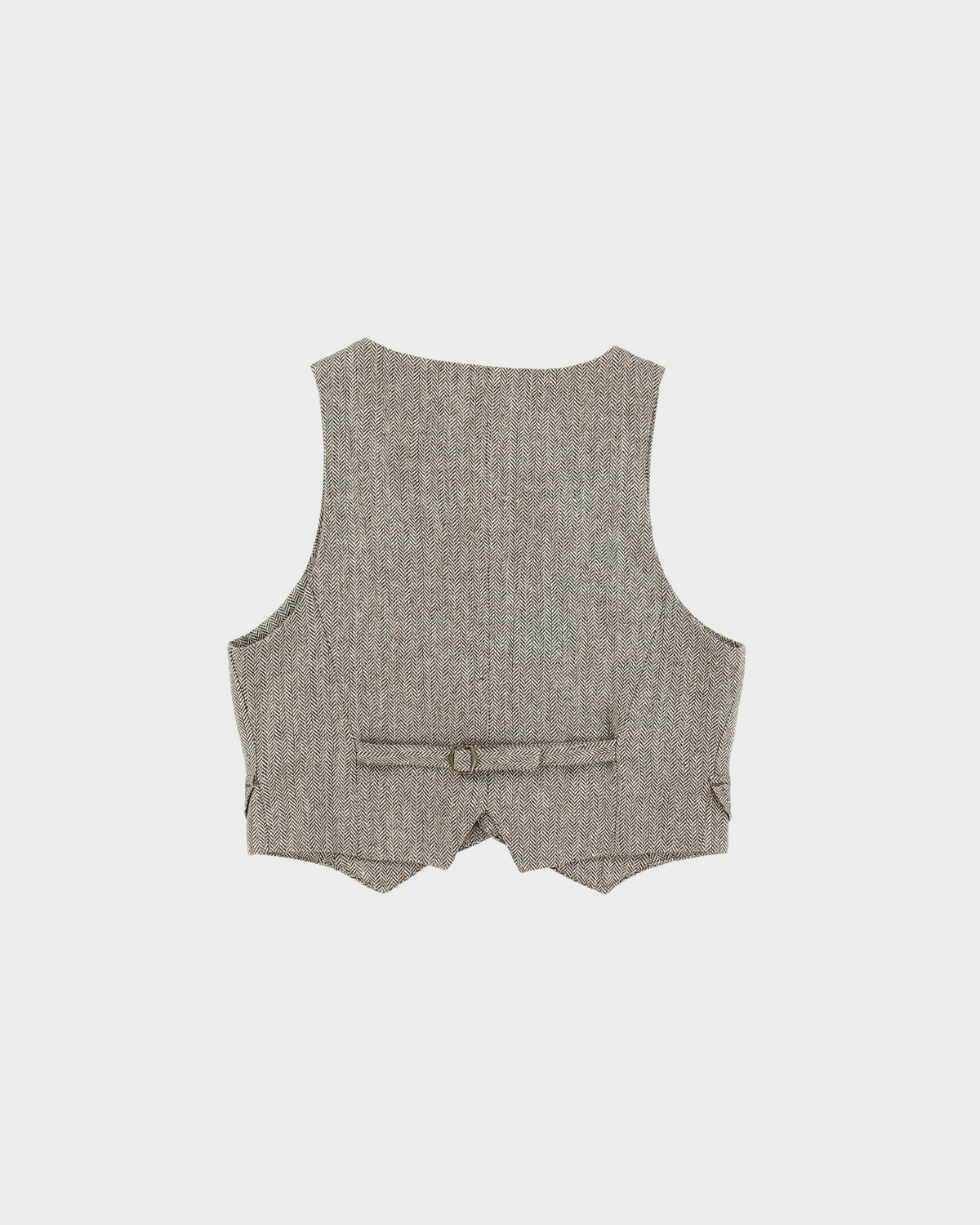 Vintage Y2K 00s Streetwear Society Wool Blend Waistcoat Top - M