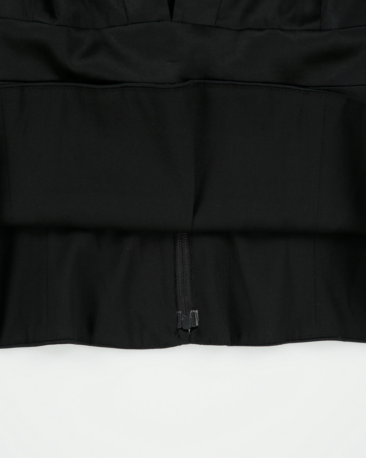 Vintage 1990s Kay Unger Silk Panelled Sleeveless Blouse - M