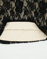 Vintage 1990s Beechers Brook V-neck Lace Sleeveless Top - S