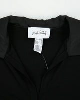 Vintage 1990s Joseph Ribkoff Adjustable Tie Collard Blouse - M
