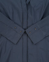 Vintage Y2K 00s Hugo Boss Double Side Zip Darted Long Sleeve Blouse - M