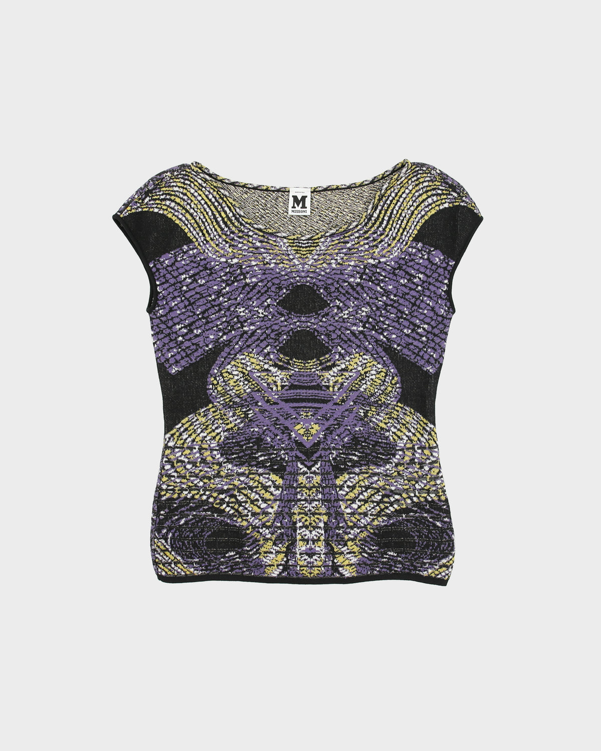 DSWT M Missoni Abstract Knit Top - M