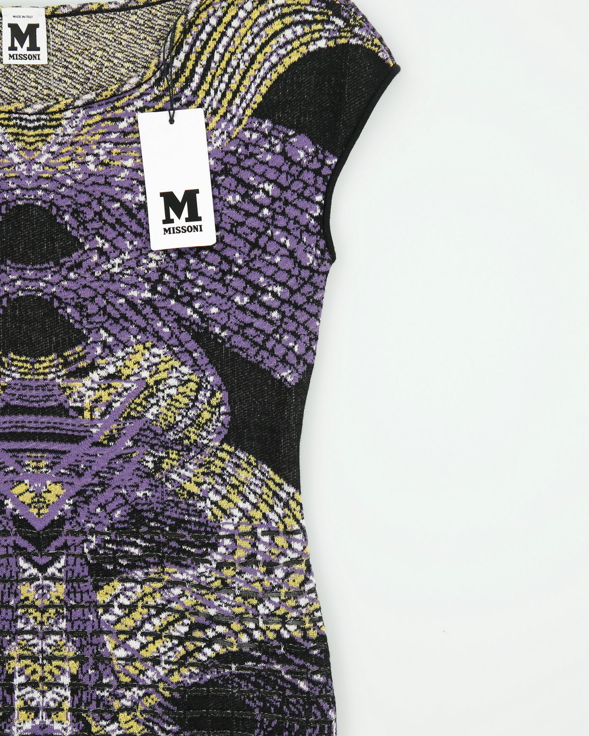 DSWT M Missoni Abstract Knit Top - M
