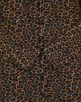 Vintage 1990s Le Chateau Made In USA Leopard Print Long Sleeve Blouse - S