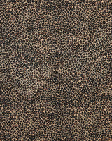 Vintage 1990s Susan Lawrence Slinky Leopard Print 3/4 Length Sleeve Top - M