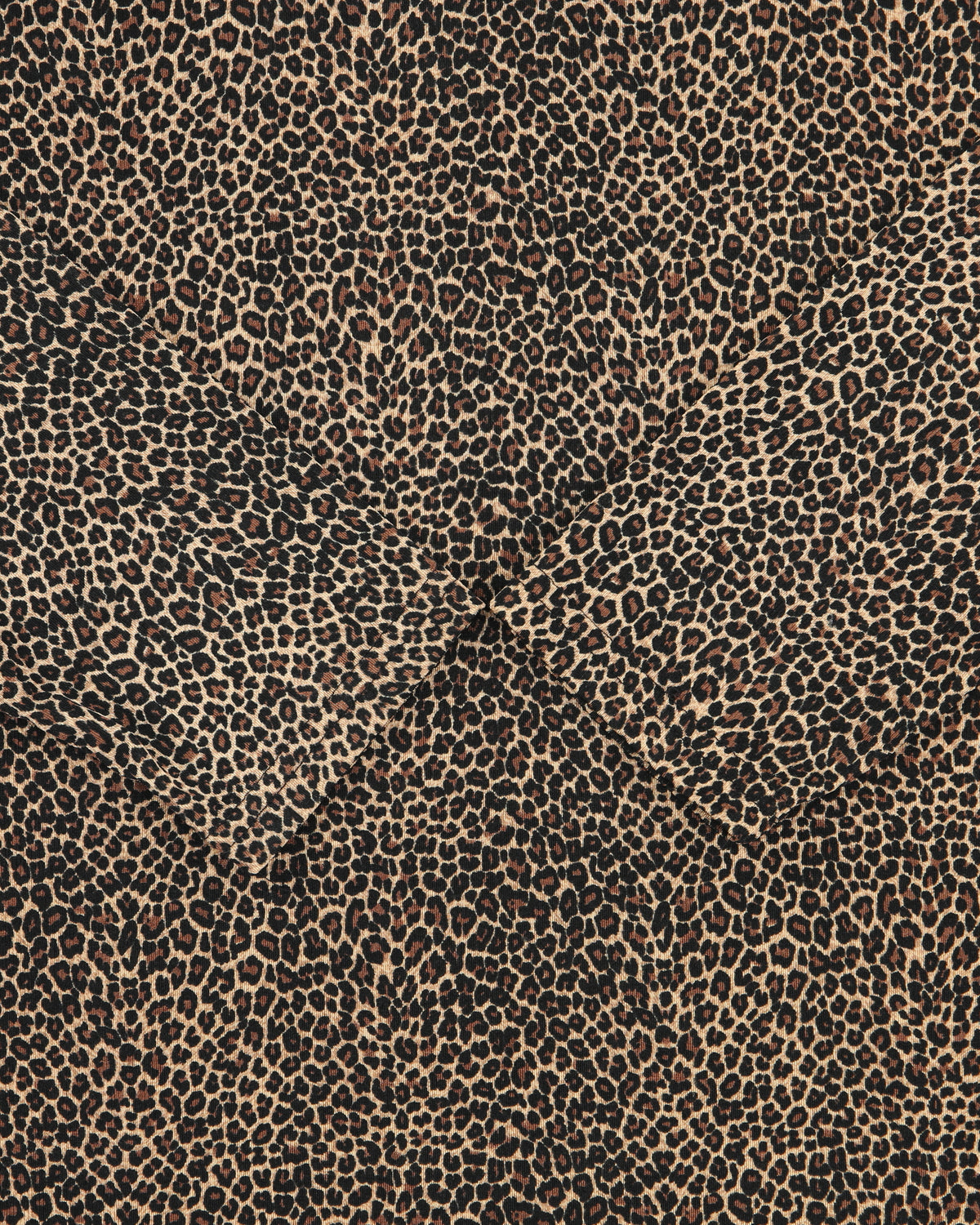 Vintage 1990s Susan Lawrence Slinky Leopard Print 3/4 Length Sleeve Top - M