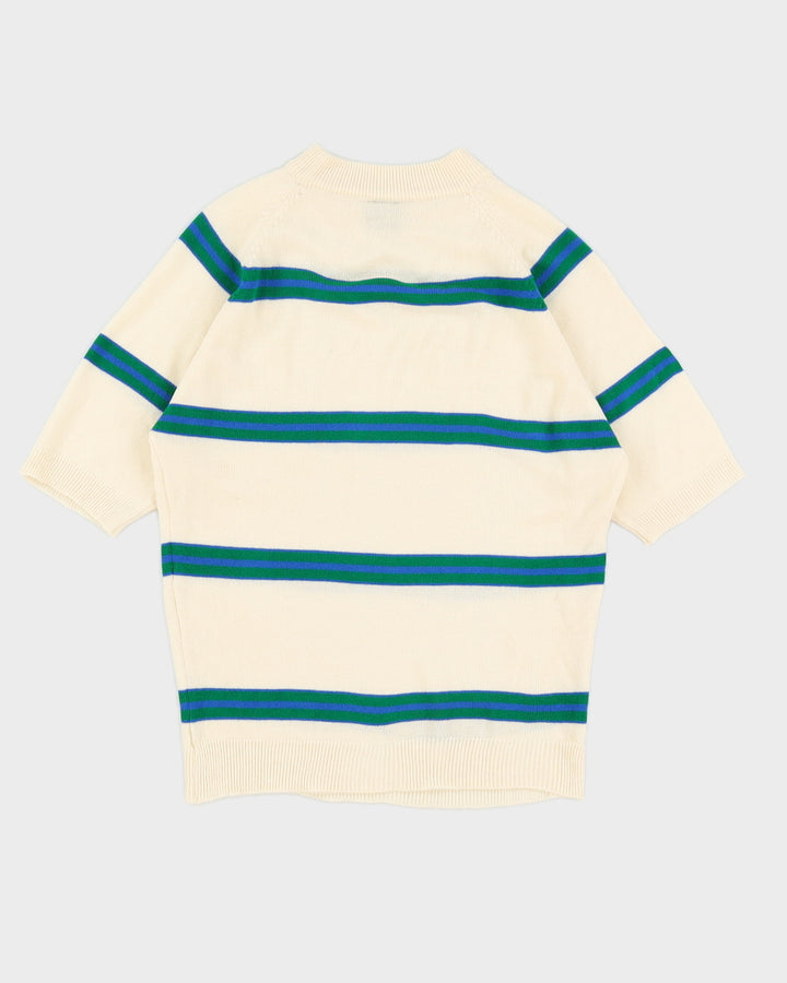 Vintage 60s Fetalini Stripe Sweatshirt - S