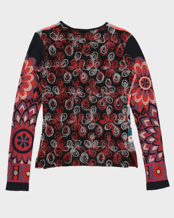 Y2K 00s Custo Barcelona Printed Top - S/M