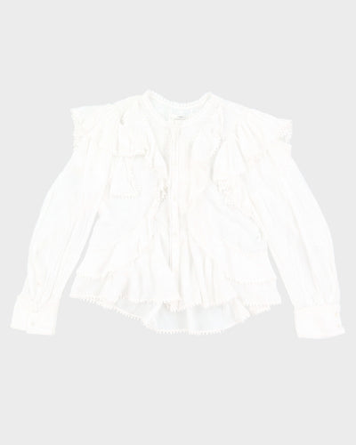 Isabel Marant Etoile White Blouse - S
