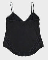 Y2K 00s Guess Silk Embroidery Cami - S