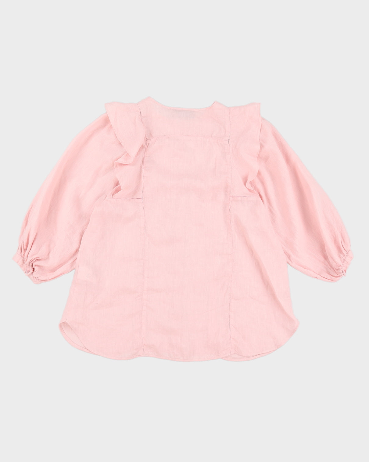 Weekend MaxMara Linen Pink Blouse - S