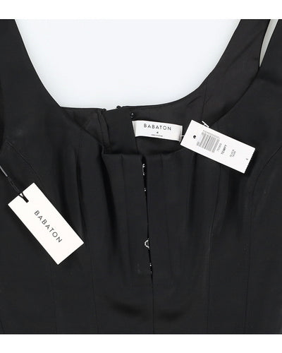 Deadstock Babaton Black Corset Top - XS