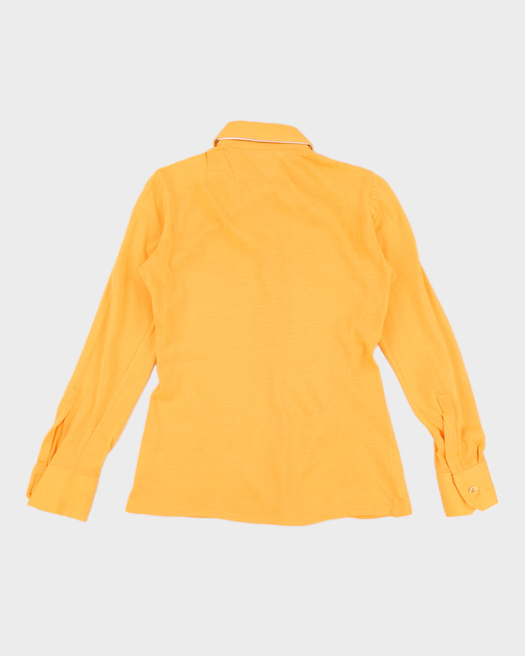 Vintage 70s Pooh Jeans Orange Blouse - M/L