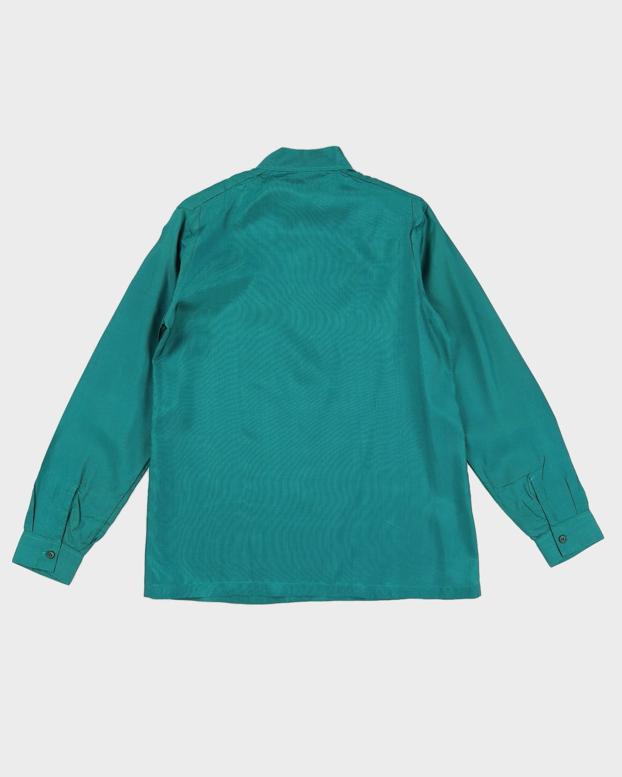 Vintage 70s Tuareg Green Button Blouse - M
