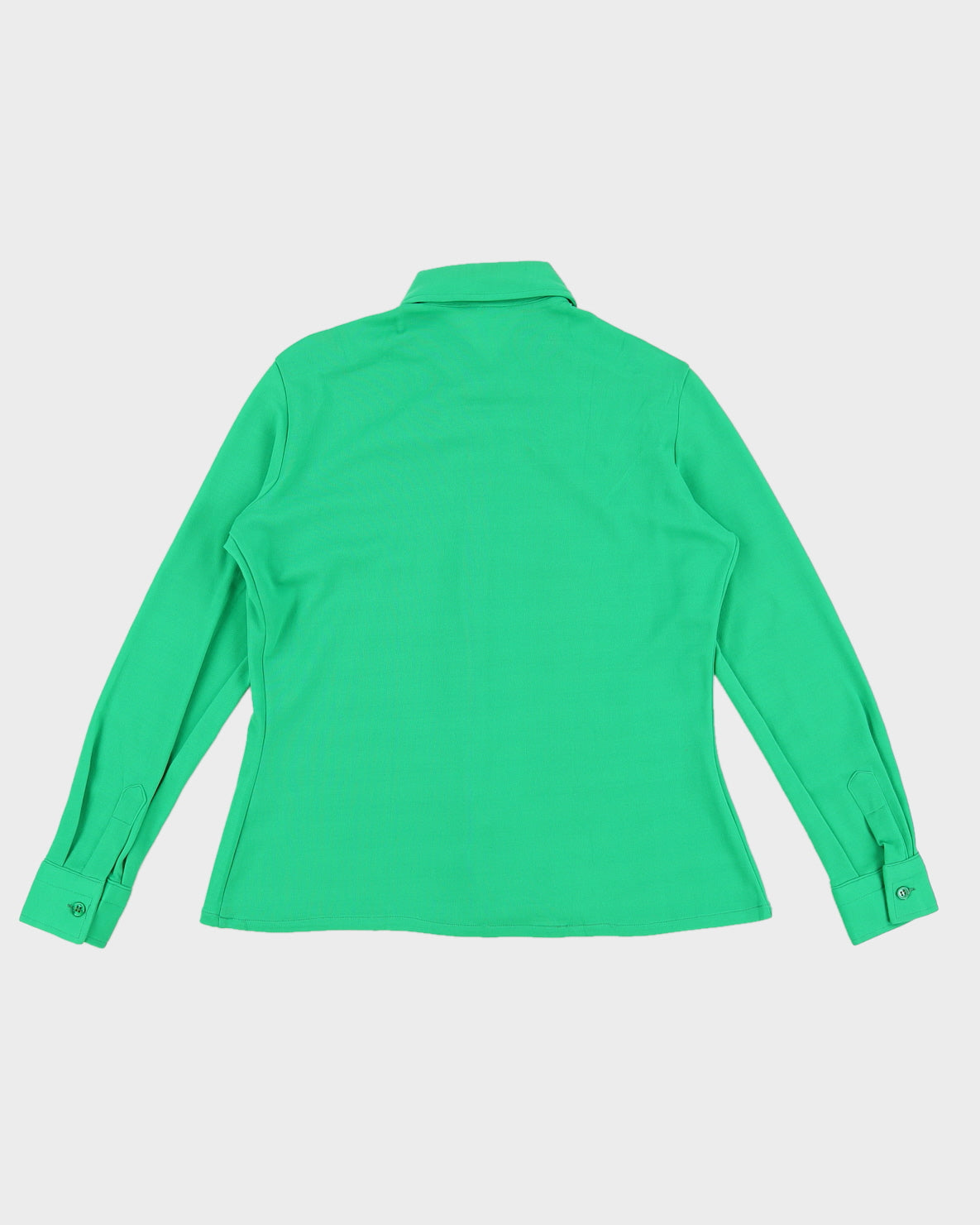 Vintage 70s Deanor Women's Green Blouse - XL