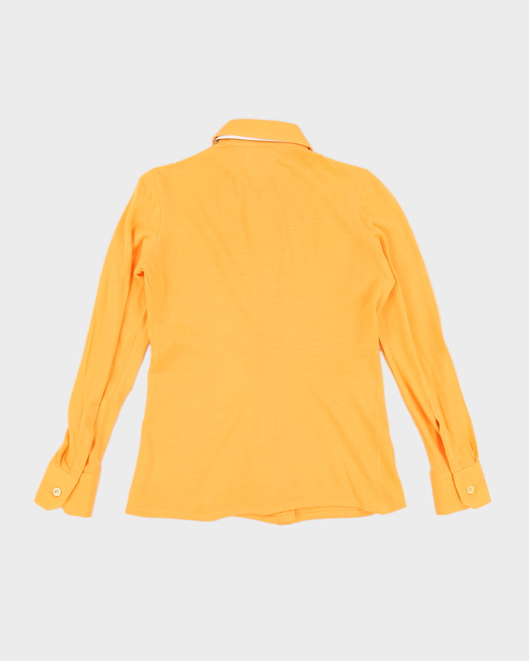 Vintage 70s Pooh Jeans Orange Blouse - L