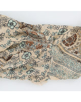 Vintage 90s Bhatti Paris Floral Silk Top - S