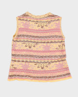 Vintage 90s Carte Knit Sparkly Top - M/L