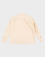 Light Peach Ralph Lauren Silk Blouse - XS