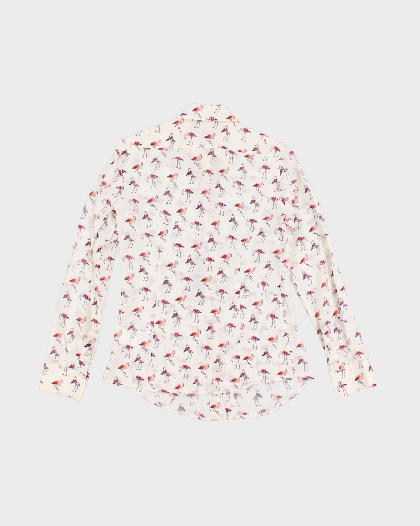 Weekend By MaxMara Flamingo Silk Shirt - S