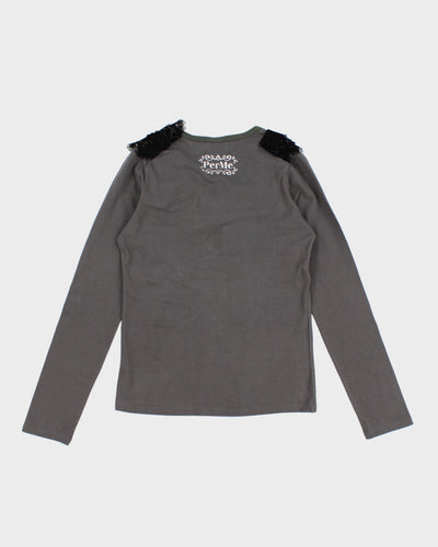 Per Me Deadstock Y2K Long-sleeved Top - S