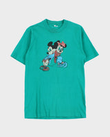 80's Mickey and Minnie Mouse T-Shirt - S - M