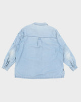 Vintage Passion Denim Embroidered Shirt - XL