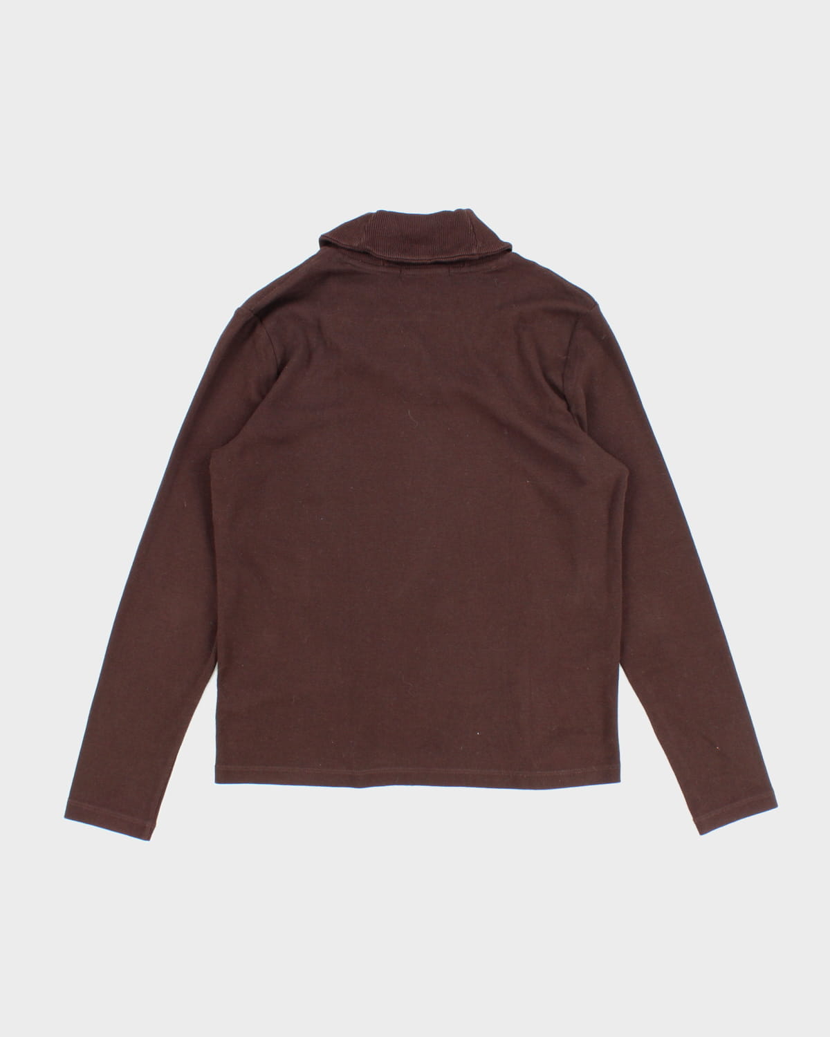 00s Ralph Lauren Petites Brown Long Sleeve - L