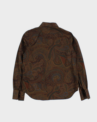 00s Ralph Lauren Paisley Blouse - S
