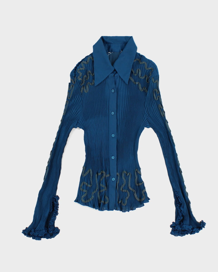 Vintage Textured Blouse - L