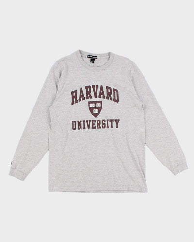 Women's Grey Harvard Long Sleeve Top - S