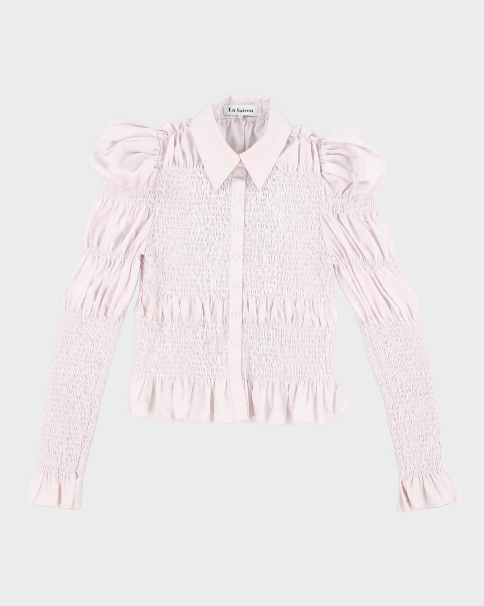 En Saison Darling Light Lilac Blouse - S