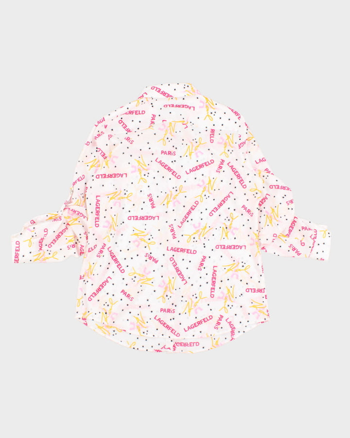 Women's Karl Lagerfeld Button Up Shirt - M