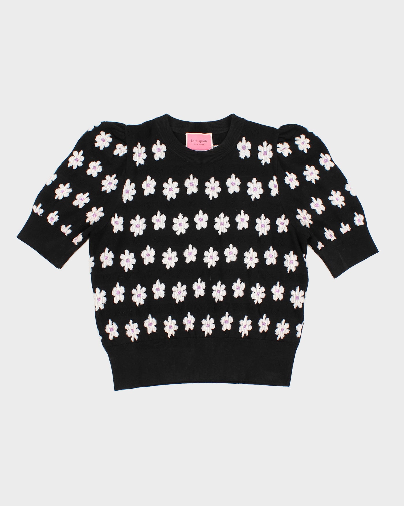 Womens Black Kate Spade Daisy Top - M