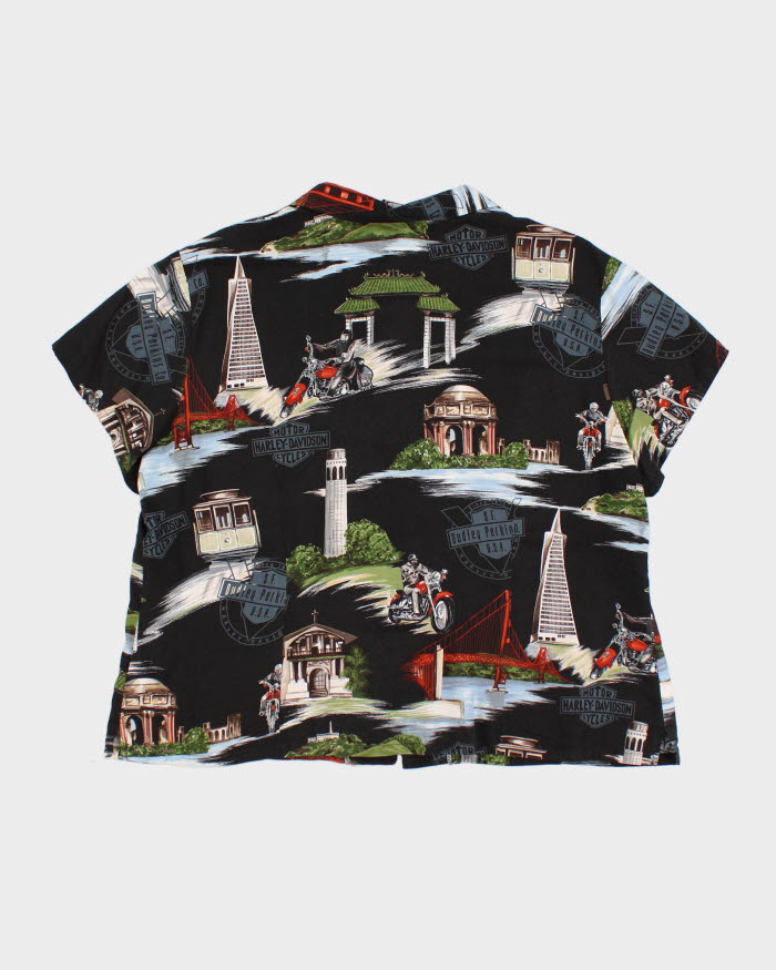 Harley Davidson Hawaiian Style Shirt - XXL