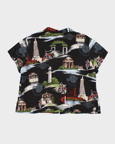Harley Davidson Hawaiian Style Shirt - XXL