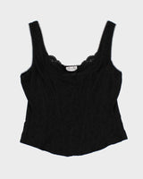 Vintage 90s Arianne Darling Embroidered Lace Detailed Cami - S