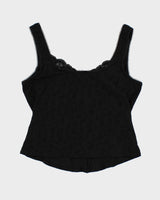 Vintage 90s Arianne Darling Embroidered Lace Detailed Cami - S