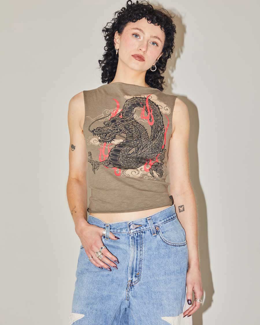 Rokit Originals Rework Slash Tank - XS
