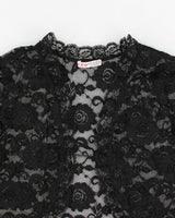 Vintage 90s Gold Fashion Lace Shrug - S