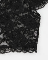 Vintage 90s Gold Fashion Lace Shrug - S