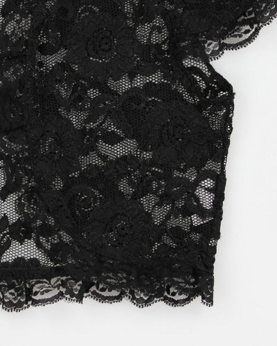 Vintage 90s Gold Fashion Lace Shrug - S