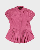 Vintage Y2k BCBG Maxazria Silk Blouse - M