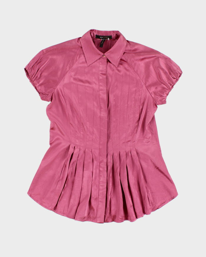 Vintage Y2k BCBG Maxazria Silk Blouse - M